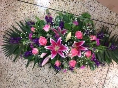 Modern Casket Spray