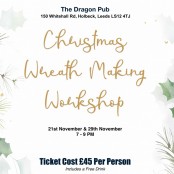 wreath workshop 29th November 2024